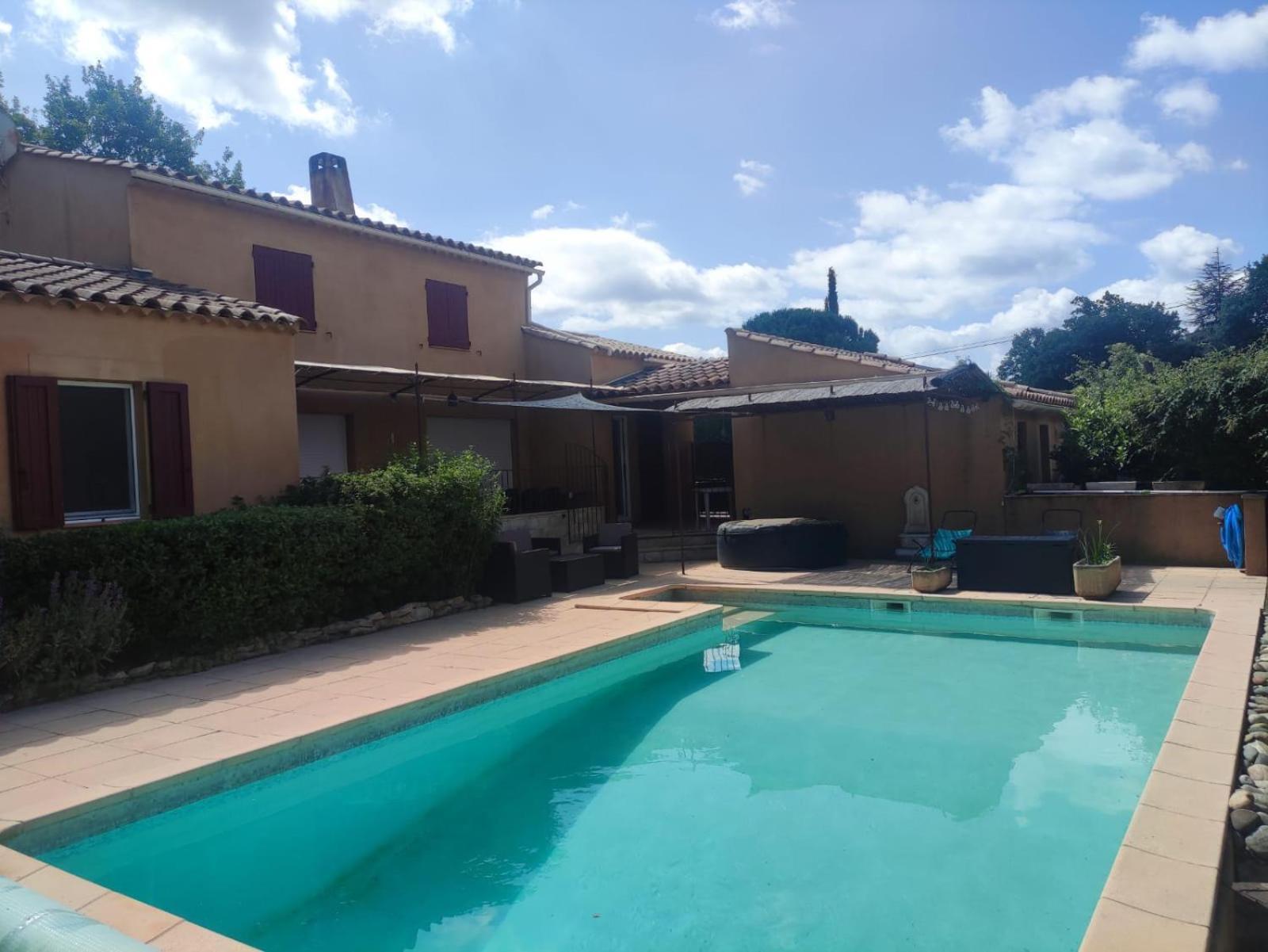 Studio 25M2 Avec Piscine Et Spa, Proche Iter Et Cadarache Leilighet Valensole Eksteriør bilde